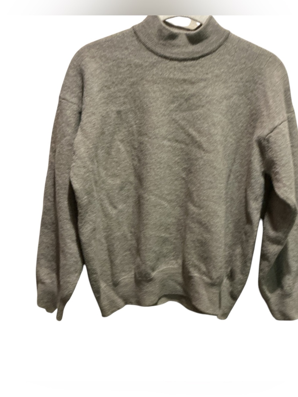 Ponte Vecchio Italy Women’s 100% Marino Wool Grey Sweater
